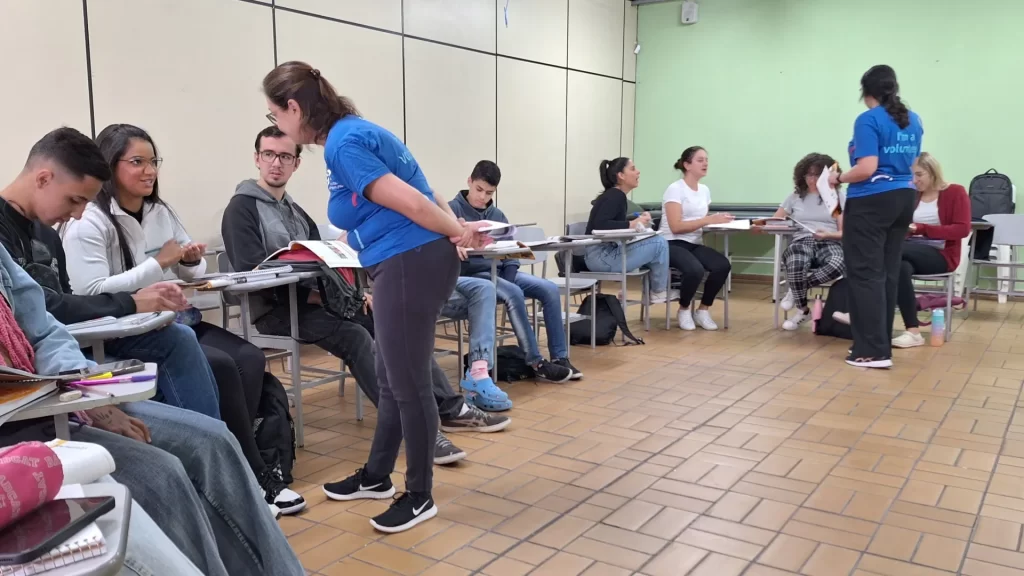 A ONG abre inscrições duas vezes ao ano • Divulgação